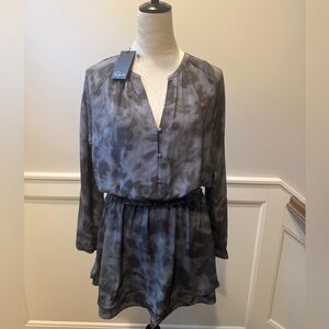 Rails NWT Sz M Charcoal/Black/Grey mini dress. Flattering!!